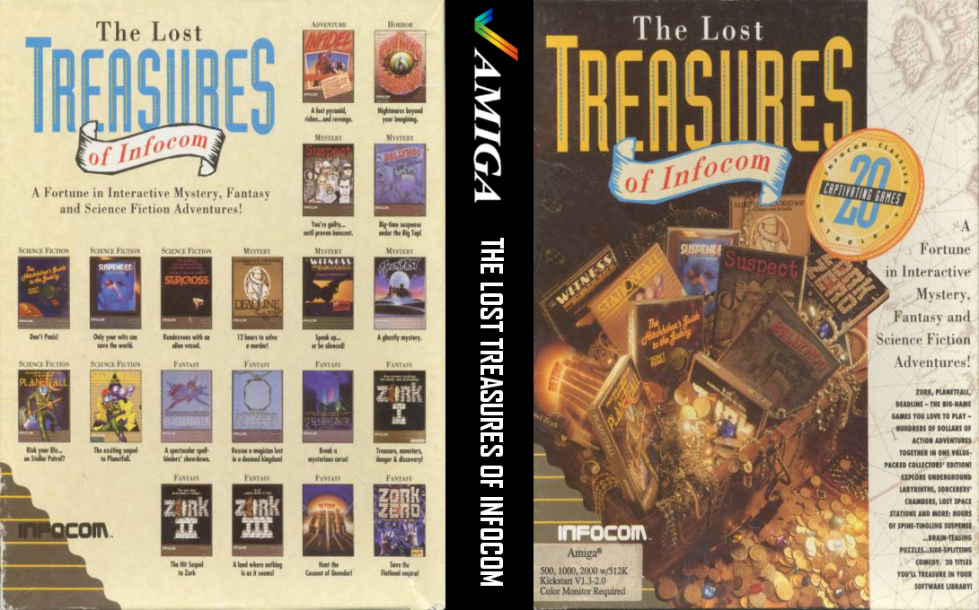 Lost Treasures of Infocom, The — box-texture (WOR)