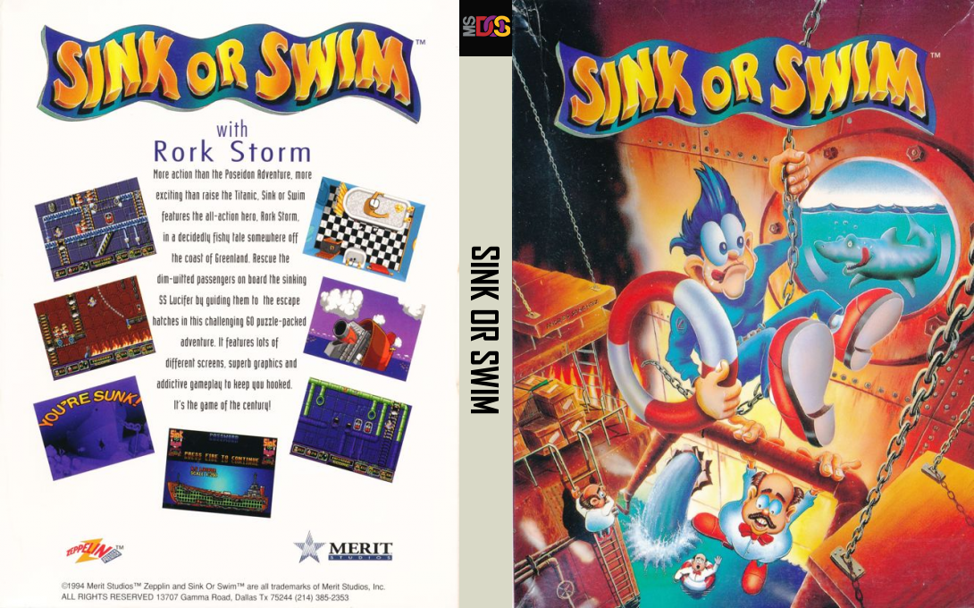 Sink Or Swim — box-texture (US)