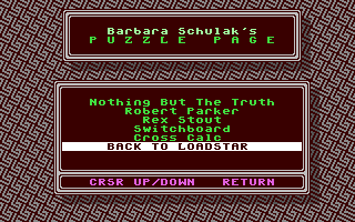 The Puzzle Page #157 — ss (WOR)