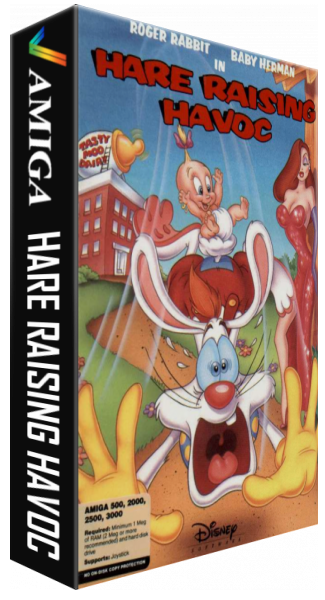 Hare Raising Havoc — box-3D (US)