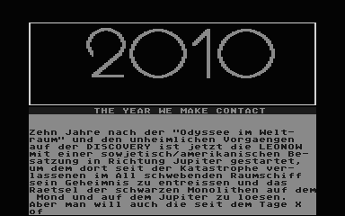 2010 - The Second Odysee — sstitle (DE)