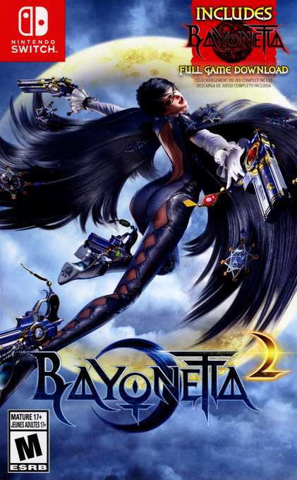 Bayonetta 2 box art
