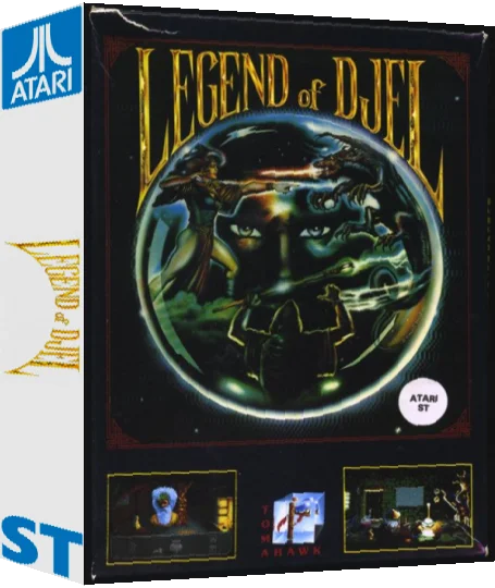 Legend Of Djel — box-3D (EU)