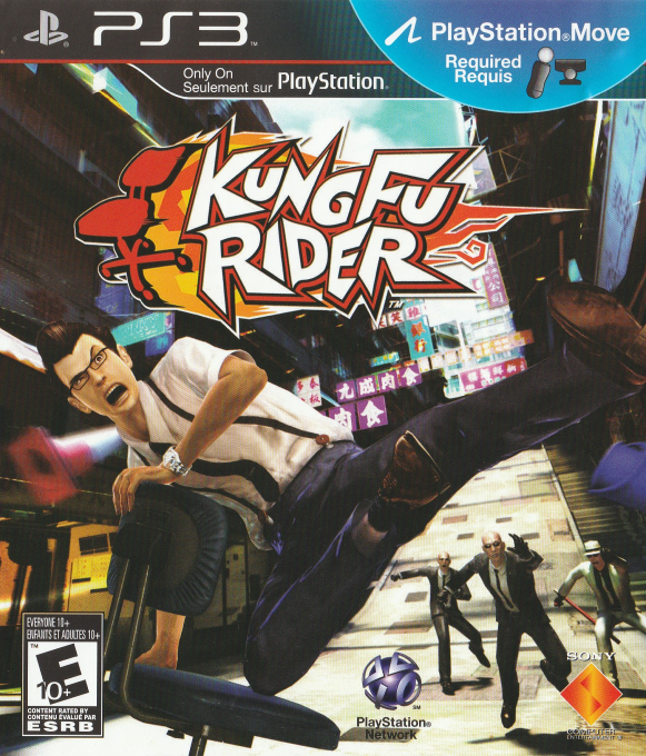 Kung Fu Rider box art