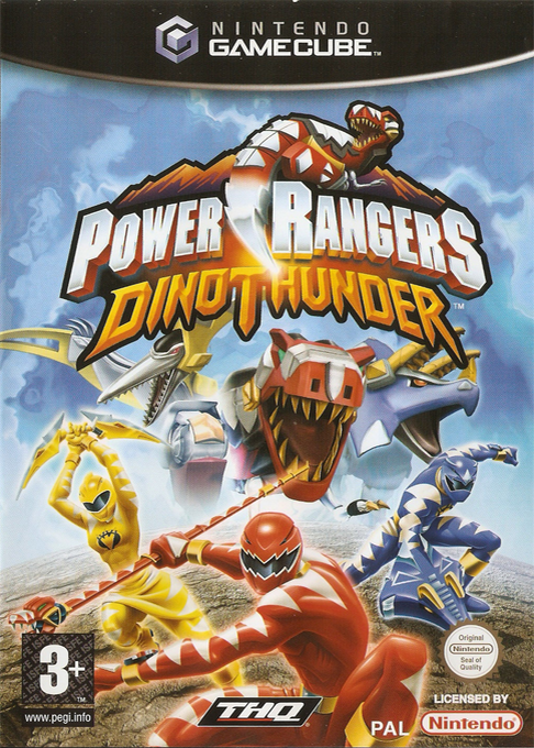 Power Rangers - Dino Tonnerre — box-2D (EU)