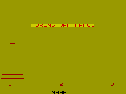 Torens Van Hanoi — ss (WOR)