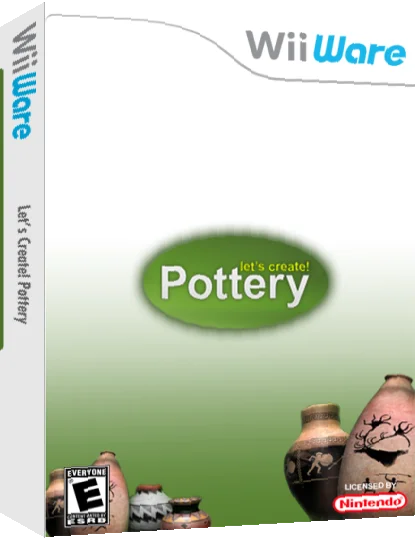 Let's Create! Pottery — box-3D (US)