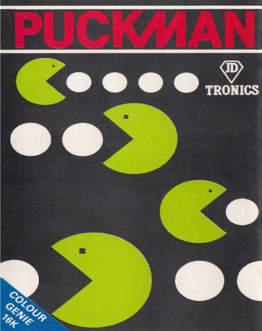 Puckman box art