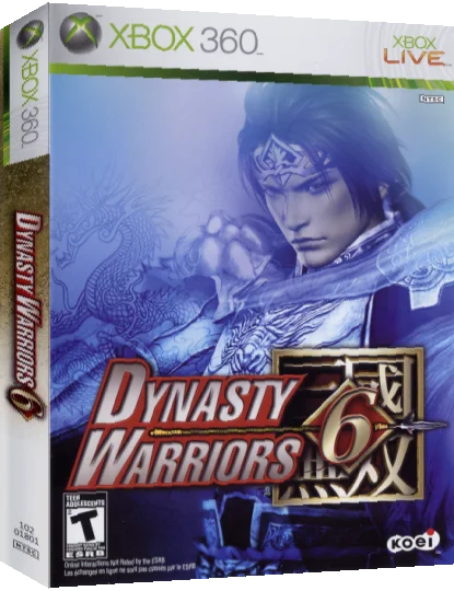 Dynasty Warriors 6 — box-3D (US)