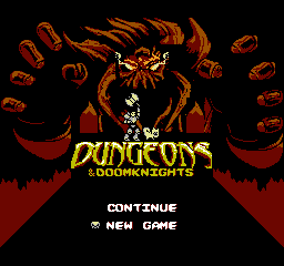 Dungeons & DoomKnights — sstitle (WOR)