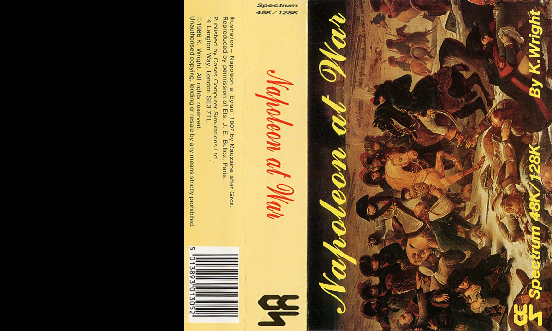 Napoleon at War — box-texture (EU)