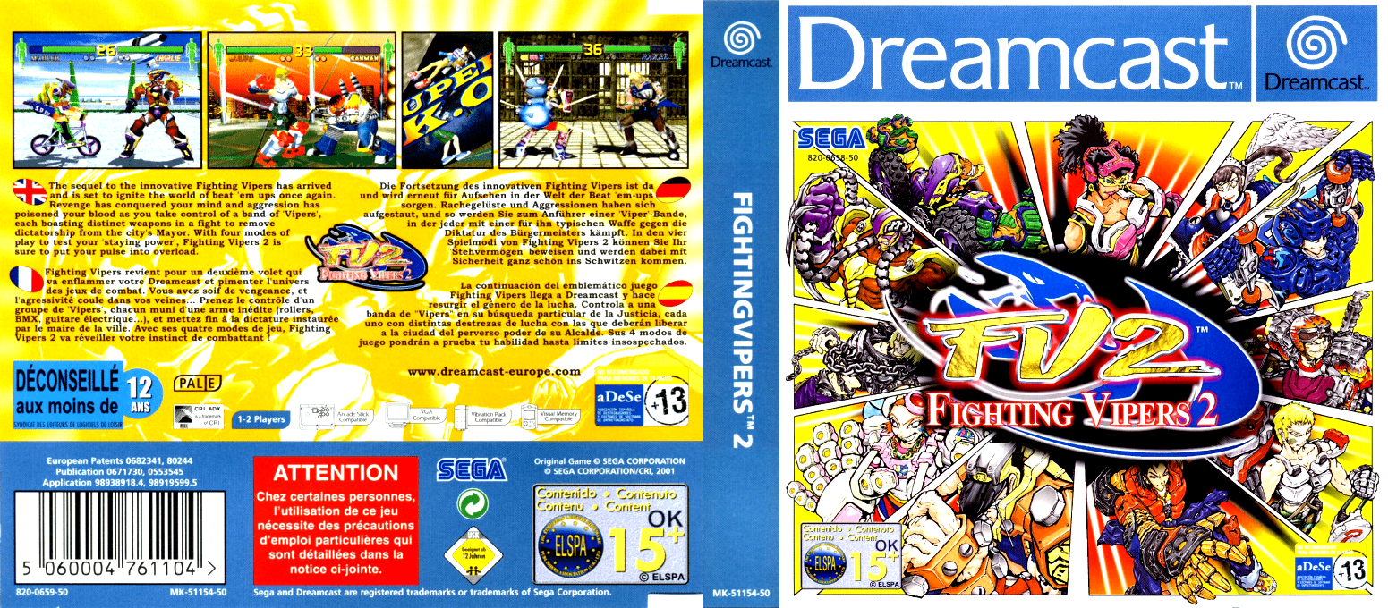 Fighting Vipers 2 — box-texture (EU)
