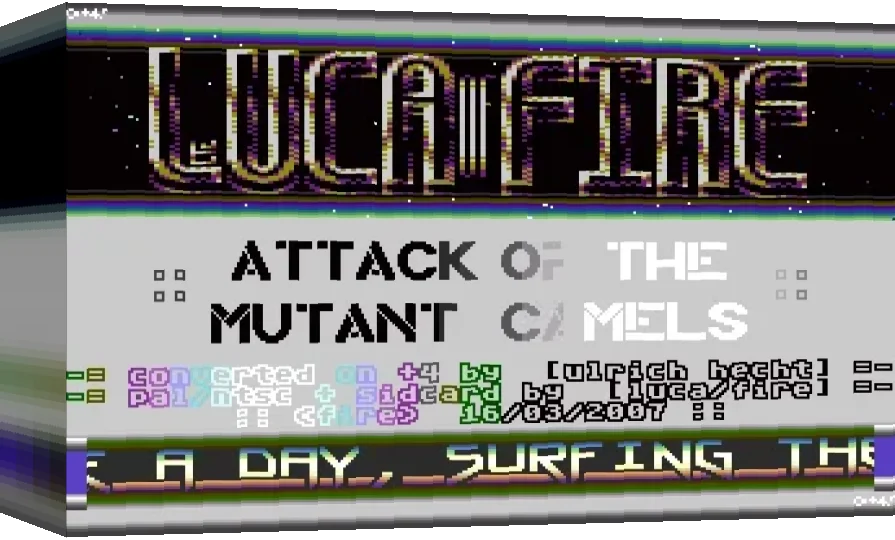 Attack of the Mutant Camels — box-3D (WOR)