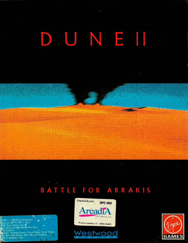 Dune 2 - Battle for Arrakis — box-2D (SP)