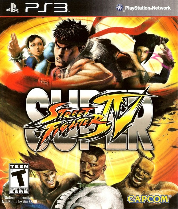 Super Street Fighter IV box art