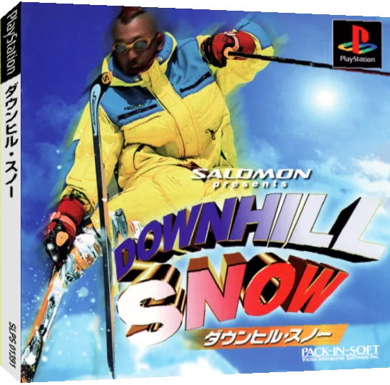 Downhill Snow — box-3D (JP)