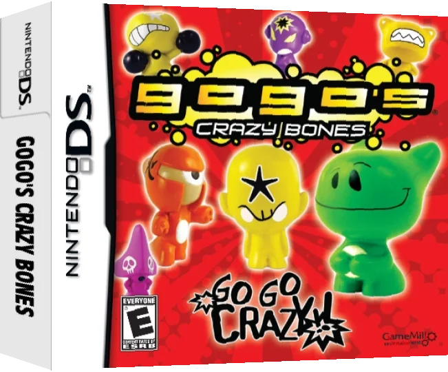 Gogo's Crazy Bones — box-3D (US)
