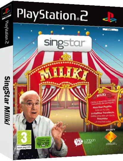 SingStar Miliki — box-3D (SP)