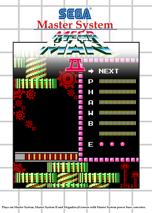 Mega Man II box art