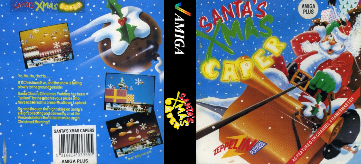 Santa's Xmas Caper — box-texture (CUS)