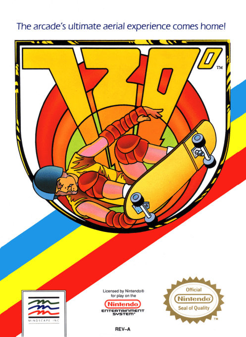 720 Degrees box art