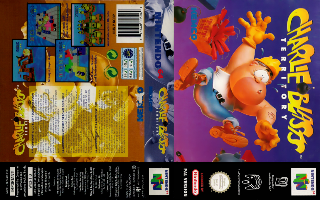 Charlie Blast's Territory — box-texture (EU)