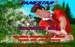 Championship Golf - The Great Courses of the World - Volume I - Pebble Beach — sstitle (WOR)