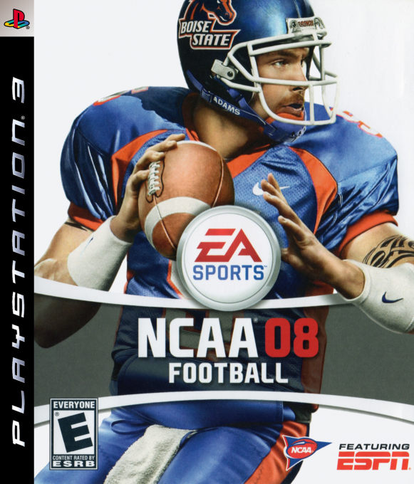 NCAA Football 08 box art