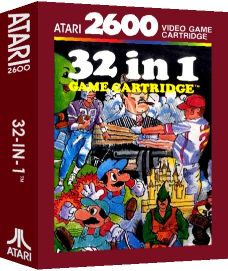 32 in 1 Game Cartridge — box-3D (EU)