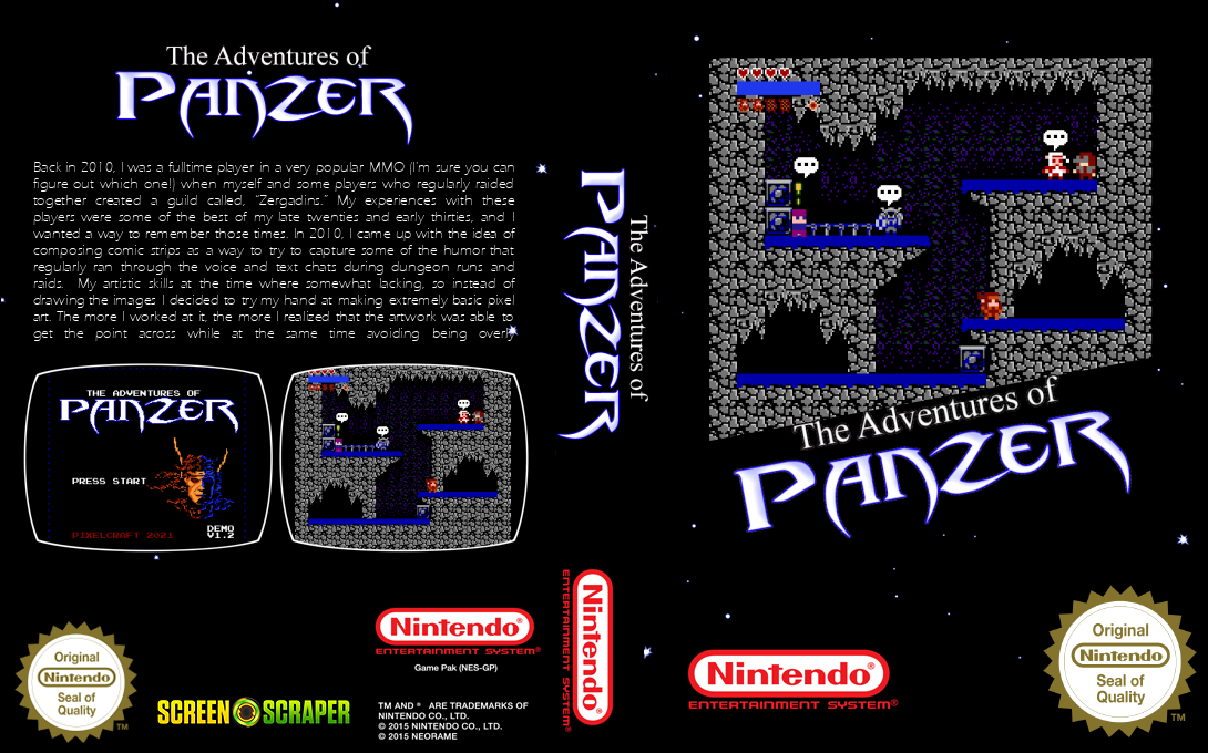 Adventures of Panzer, The - DMuscles — box-texture (SS)