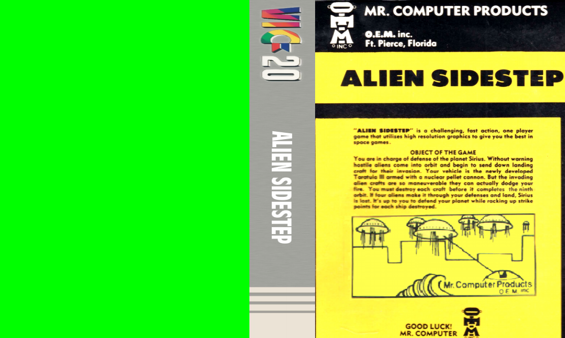 Alien Sidestep — box-texture (EU)