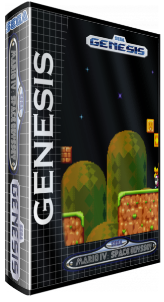 Mario 4: Space Odyssey — box-3D (SS)