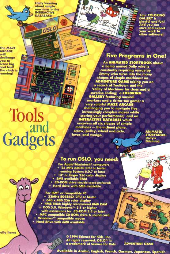 Adventures With Oslo: Tools and Gadgets — box-2D-back (WOR)