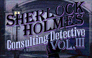 Sherlock Holmes - Consulting Detective Volume 3 — sstitle (US)