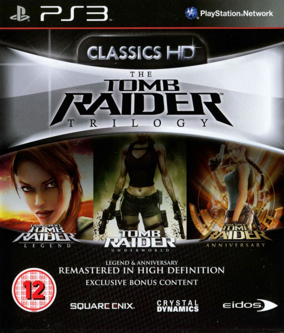 Tomb Raider Trilogy, The — box-2D (UK)