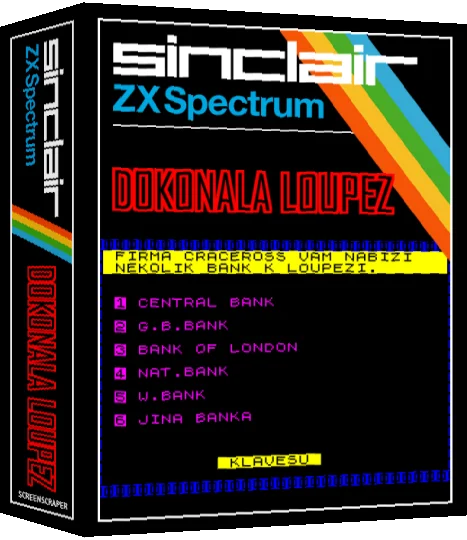 Dokonalá loupež — box-3D (SS)