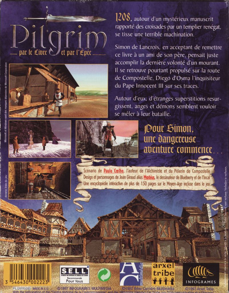 Pilgrim: Faith as a Weapon — box-2D-back (FR)