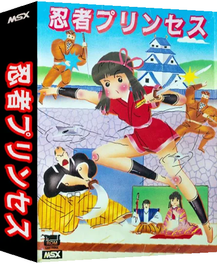Ninja Princess — box-3D (JP)