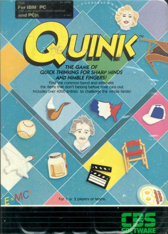 Quink box art