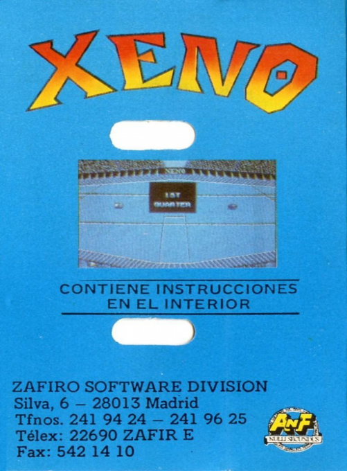 Xeno — box-2D-back (SP)