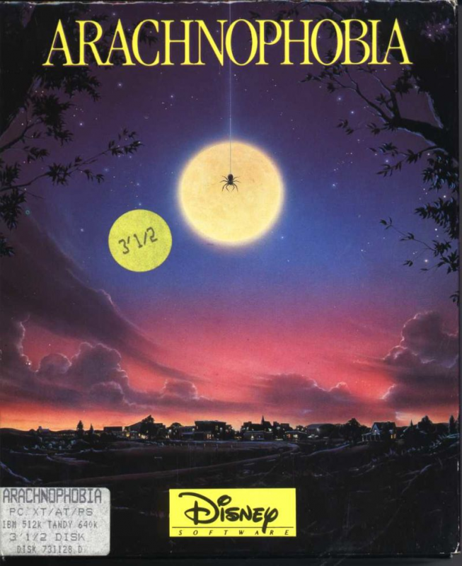 Arachnophobia — box-2D (DE)