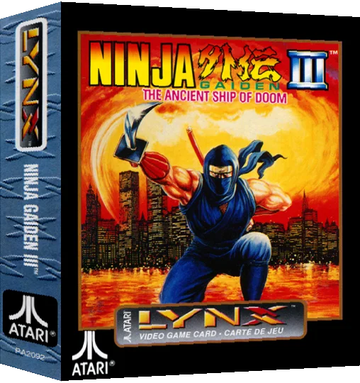 Ninja Gaiden III - The Ancient Ship of Doom — box-3D (WOR)