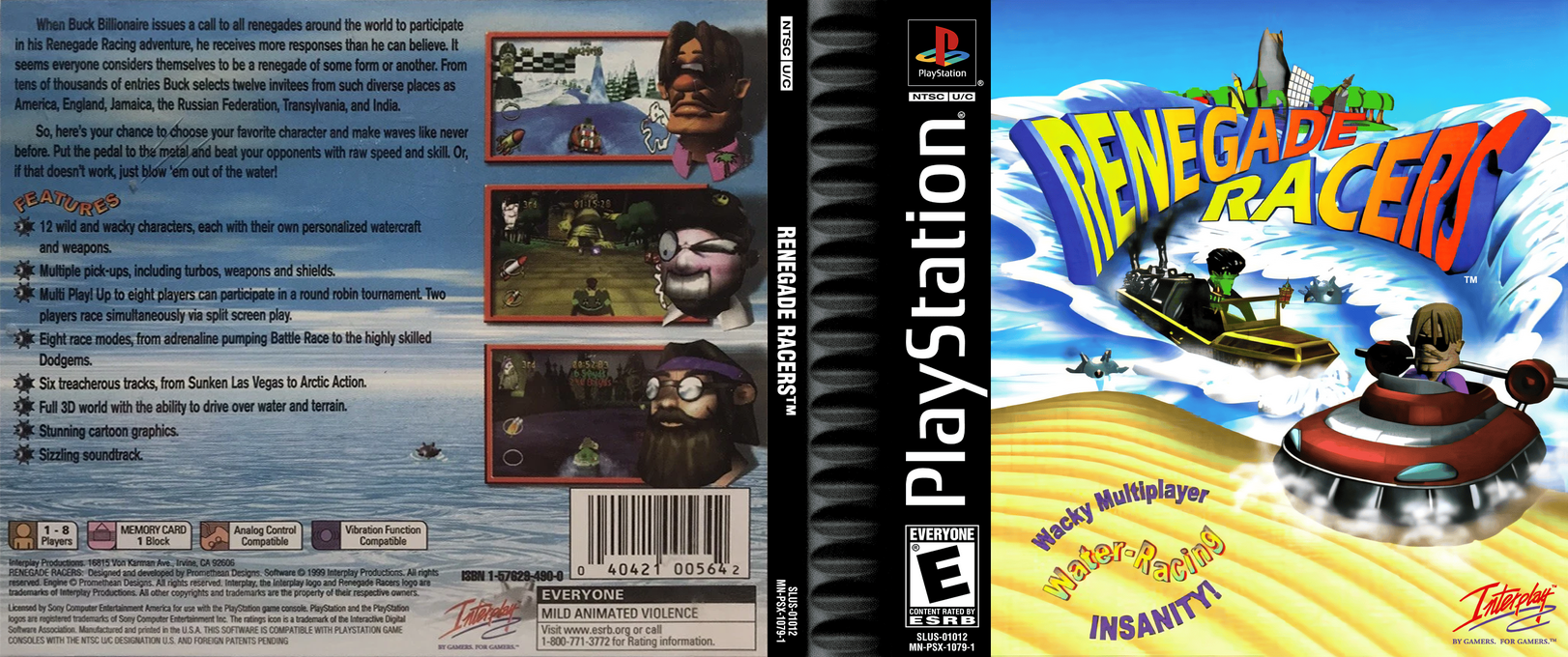 Renegade Racers — box-texture (US)