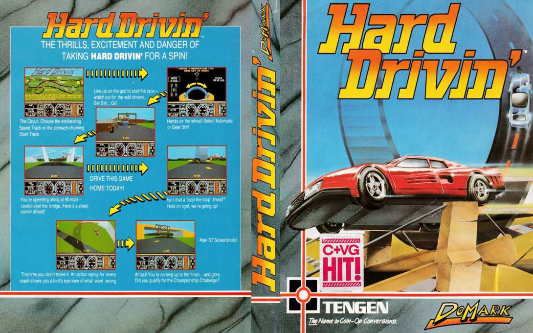 Hard Drivin' — box-texture (EU)