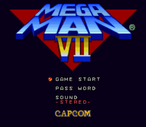 Mega Man 7 — sstitle (WOR)