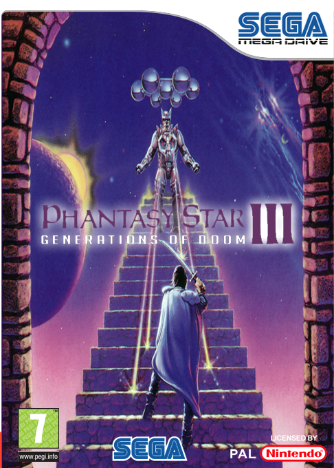 Phantasy Star 3 - Generations Of Doom — box-2D (FR)