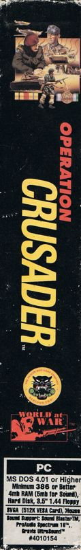 Operation Crusader — box-2D-side (US)
