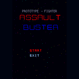 Prototype Fighter Assault Buster — sstitle (WOR)