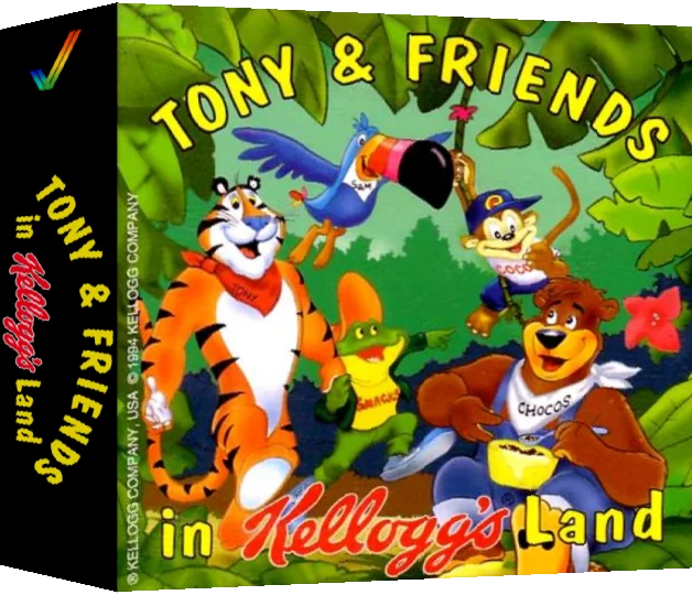 Tony and Friends in Kellogg's Land — box-3D (CUS)