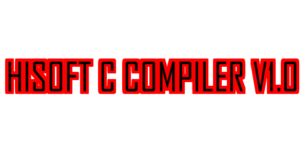 Hisoft C Compiler V1.0 — wheel-hd (SS)